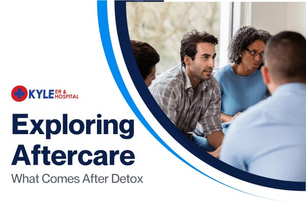 Group therapy session discussing post-detox sober living homes.